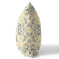 thumbnail image 2 of 26" Divine Flowers Broadcloth Blown and Closed Pillow in Yellow Fabric, 2 of 5
