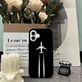 thumbnail image 6 of FKBRCL4U Compatible with iPhone 16 Case, Airplane Pilot Plane Aviation Pattern for Girl Full Body Design Soft Silicone Drop Shock Scratch Protection for iPhone 16, 6 of 8