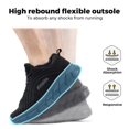thumbnail image 3 of Men's Shoes Wide Toe Box Cushioned Well Extra Wide Width Shoes Non Slip Wide  Comfortable  Lightweight Running Sneaker, 3 of 24