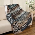 thumbnail image 3 of Husband Gift from Wife Blanket 60" X 50", Romantic Gifts for Husband, Husband Anniversary Wedding Gift, Birthday Gift for Husband from Wife, to My Husband, 3 of 5