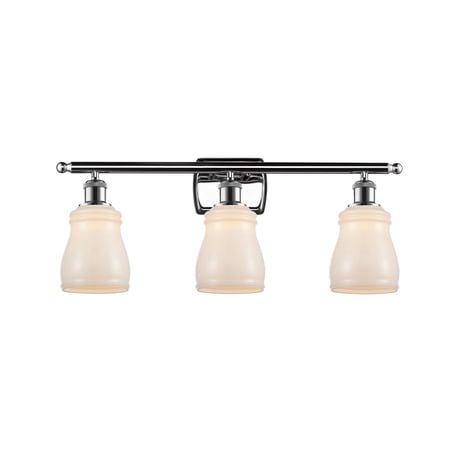 Innovations Lighting 516-3W-PC-G391 Ellery 3 Light 26 Wide Bathroom Vanity Light - White