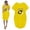 Yellow, variant on Ichaunyi Summer Dresses Women's Summer Fashion Cute Print Casual Short Sleeve Round Neck Dress