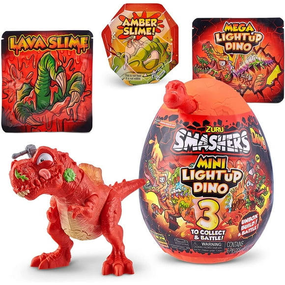 Smashers-Mix-Series 4 Combo Pack Lava Slime Surprise y Mini Smashers Smashers