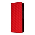 thumbnail image 3 of For Samsung Galaxy Z Fold 6 Wallet Case with RFID Blocking ID Credit Card Holder, Luxury Diamond Patterned Shiny PU Leather Magnetic Folio Book Flip Kickstand Shockproof Phone Case, Red, 3 of 10