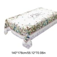thumbnail image 3 of Dvkptbk All-season Waterproof Table Cover with Cute Rabbits Devise Featuring Easter Bunny Easter Eggs and Floral Prints Suitable for Easter Table Decoration easter decorations, 3 of 6