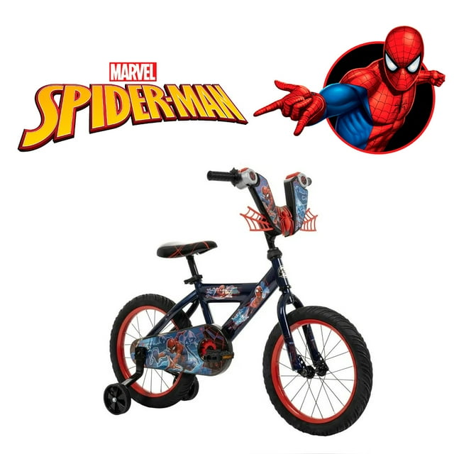 Bicicleta Infantil Huffy Marvel Spider Man Rodada 16