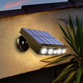 thumbnail image 2 of Lightweight, waterproof and lightning protection. Home Courtyard Lawn Garden Wall Sconce. black shell warm light, 2 of 4