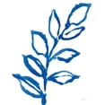thumbnail image 3 of Schlabach, Sue 12x14 Black Modern Framed Museum Art Print Titled - Leafy Blue I, 3 of 5