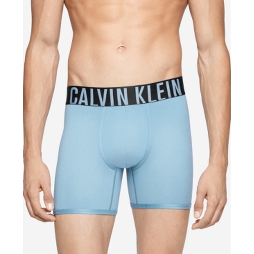 Calvin Klein Calvin Klein NEW Light Blue Mens Size Large L Intense Power Boxer Brief Walmart