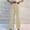 Khaki, variant on Stephy Women's New Thin Elastic Loose Large Size Korean Version of Everything Long Trousers Casual Trousers Haren, Black, L