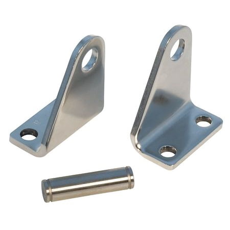 - Speedaire 5VHP6 Stainless Steel Rear Pivot Bracket 20mm, 25mm Bore Dia.