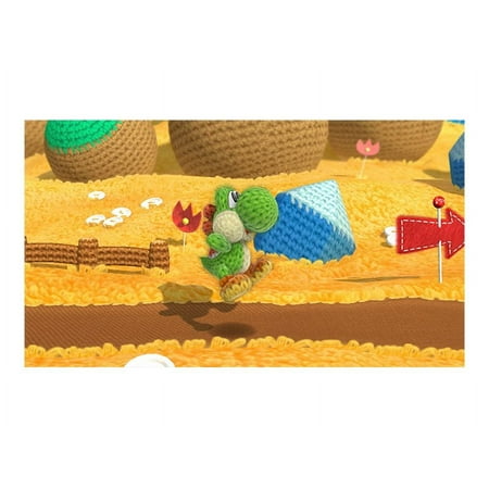 Yoshi's Woolly World + Pink Yarn Yoshi Amiibo (Wii U) with Bonus $15 Wal-Mart Gift Card