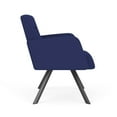 thumbnail image 2 of Willow Lounge Lobby Reception Waiting Bariatric Chair / Charcoal Steel / Blue, 2 of 5