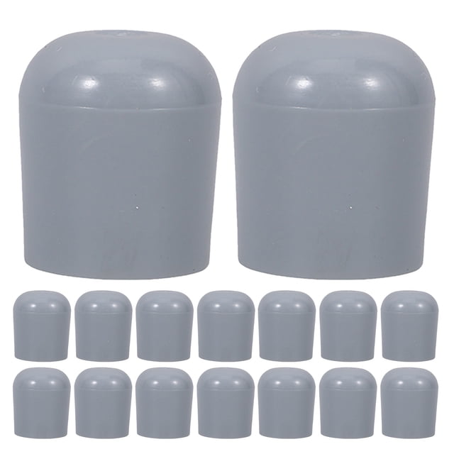 Phenofice 36Ud Fundas Redondas Para Patas De Con Protección Antideslizante Y Gris