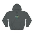 thumbnail image 2 of Dark Blue Cross Hoodie, 2 of 9