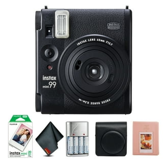 Fujifilm INSTAX Mini 7+ Instant Camera, Lavender - Bonus Bundle