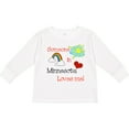 thumbnail image 3 of Inktastic Someone in Minnesota Loves Me Boys or Girls Long Sleeve Toddler T-Shirt, 3 of 5