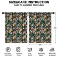 thumbnail image 2 of Blackout Kids Curtains,Pioneer Flower Floral Print Pattern Childrens Insulated Curtains Set Of 2,Bedroom Essentials,Toddler Room Decor 42"x54", 2 of 5
