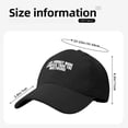 thumbnail image 5 of This Journey More Complex Than The Multiverse Corduroy Baseball Cap Adjustable Women's Men's Trucker Cap for Outdoor, 5 of 9