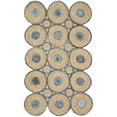 thumbnail image 2 of SAFAVIEH Cape Cod Euphemia Geometric Area Rug, Blue/Natural, 4' x 6', 2 of 8