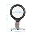 thumbnail image 3 of Magnifying Glass with Light 6X Large 2LED Lamp Giant Magnifier Glass Reading Handsfree, 3 of 7