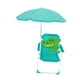 thumbnail image 2 of Silla de playa para niños, tienda de campaña, asiento de senderismo para niños con sombrilla, protección solar plegable Verde, 2 of 9