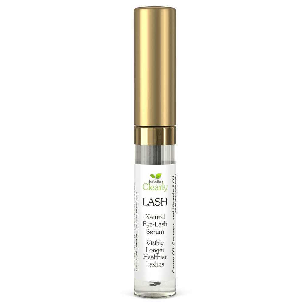 Clearly LASH, Natural Eyelash and Eyebrow Growth Serum Castor