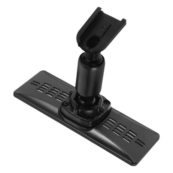 FOMIYES Black Bracket Shape Rearview Mirror Dash Cam Mount 1Set with Streaming Media Support
