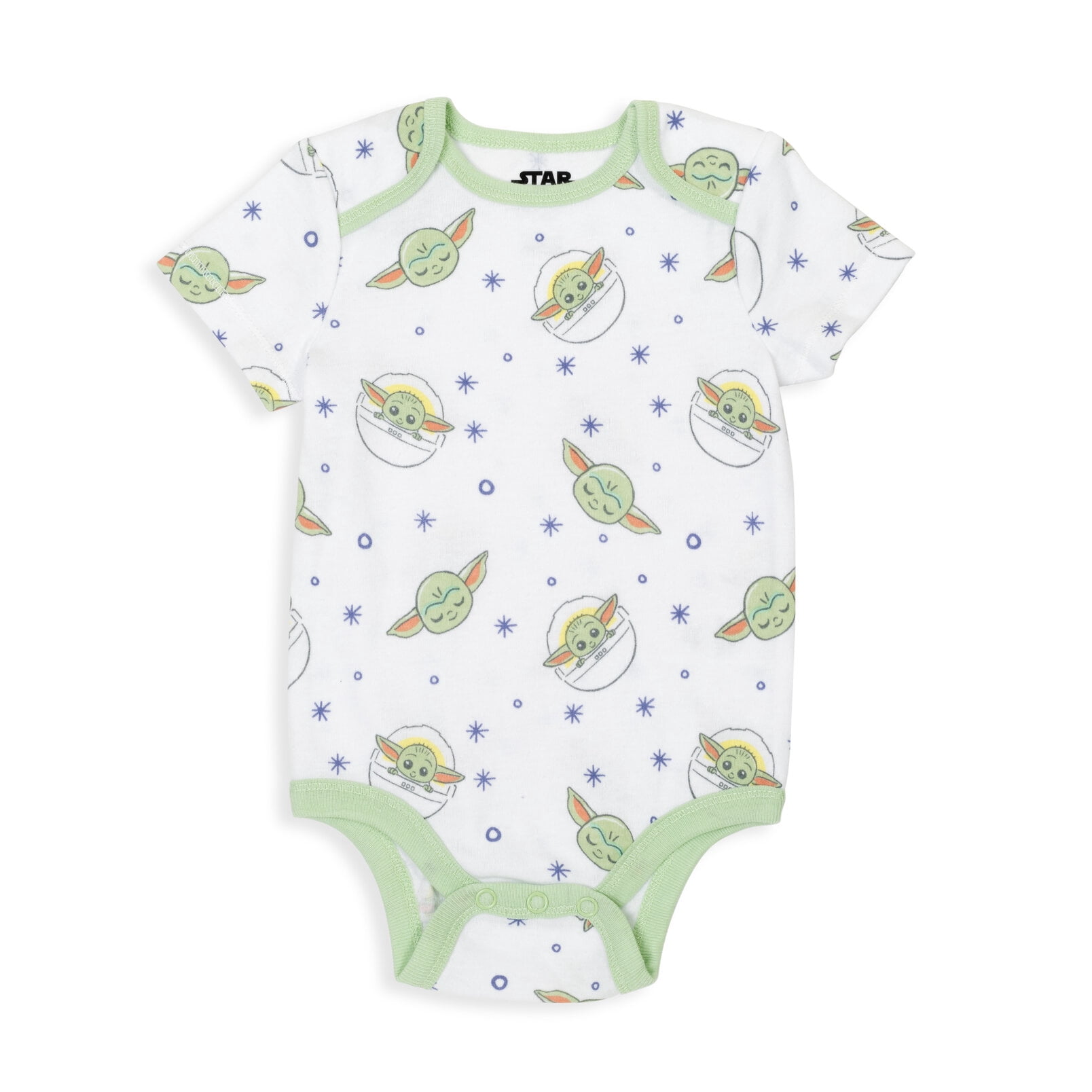 Star Wars The Child Newborn Baby Girls 5 Pack Bodysuits Newborn to Infant
