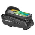 thumbnail image 1 of Alforja para bicicleta Bolsas de montaje para teléfono de bicicleta Bolsa de tubo superior de marco RZAHUAHU Alforja para bicicleta, 1 of 7