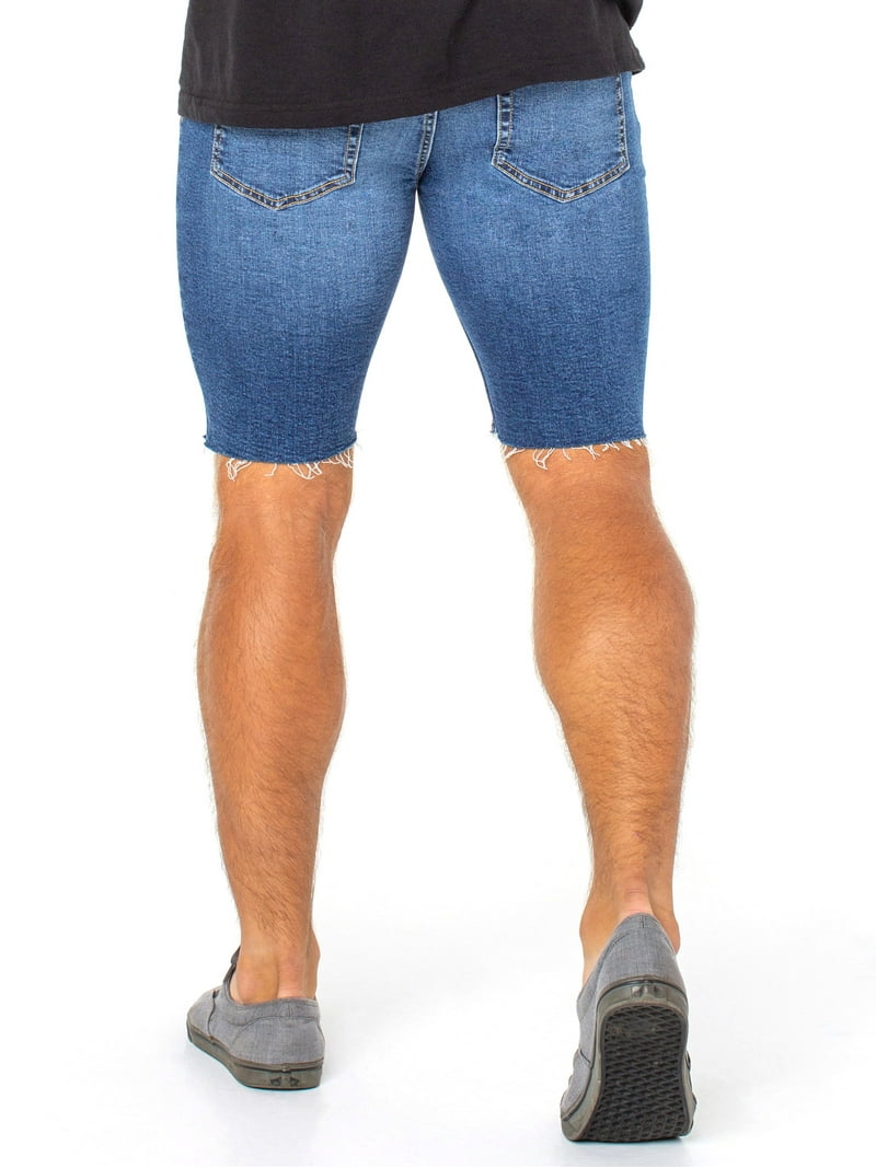 No Boundaries Men's Denim Shorts - Walmart.com