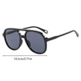 thumbnail image 2 of Retro Polarized Sunglasses Suitable For Both And . Classic 1970s Retro Fashion Square Sunglasses., 2 of 2