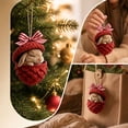 thumbnail image 7 of IPEWLEX Rabbit in Pinecone Christmas Ornament – Cute Animal Design Hanging Tree Decor, 7 of 7