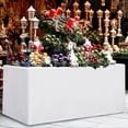 thumbnail image 2 of Mantel ajustado HolidayIdeas, 122 x 61 cm, poliéster, color blanco, 2 unidades, 2 of 4