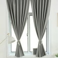 thumbnail image 4 of dajkiuy No Drill Blackout Curtain, Window Curtain Panels, No Rod Needed Easy to Hang Curtains for Bedroom, Living Room, Dining Room, Kitchen, Home Office, 47x78.7 Inch, 4 of 6