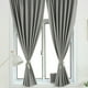 thumbnail image 3 of Cortinas De Poliéster Cortina opaca total sin perforaciones, 120x200cm, poliéster gris, para privacidad en el dormitorio (1 unidad) Rkxzt, 3 of 8