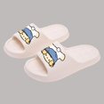 thumbnail image 5 of White Cartoon Slides for Women Men EVA Sandals Comfortable Cute Platform Non-Slip Pool Beach Shoes Lightweight Casual Indoor Outdoor Unisex Slide Sandals,Size 4.5-6, 5 of 6