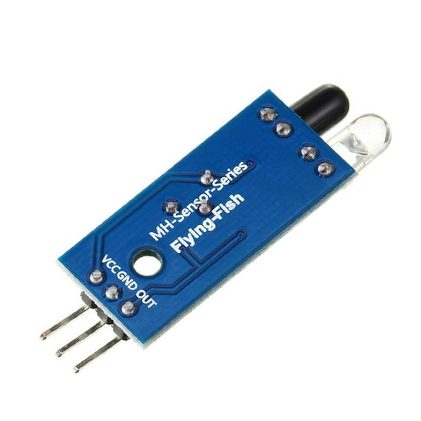 Sidaley Sensor Module Adjustable Distance 3-5v DC Supply with Flexible Transducer Reflection Durable Power Photoelectric Indicator Red Type3 NO3