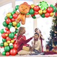 thumbnail image 3 of Kit de guirnaldas navideñas con forma de arco con forma de guirnalda FEYG, verde y rojo, 3 of 7