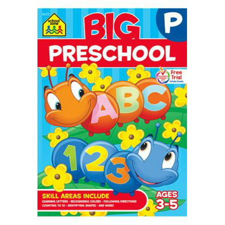 Big Preschool Workbook (Best Pre K Workbooks)