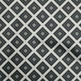 thumbnail image 1 of oneOone Tissu Popeline de Coton Gris Matériau de Robe Géométrique Tissu Imprimé Tissu au Mètre 42 Pouces de Large, 1 of 4