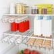 thumbnail image 3 of Organizador de estantes para huevos para refrigerador y gabinete de cocina de una sola capa, 3 of 6