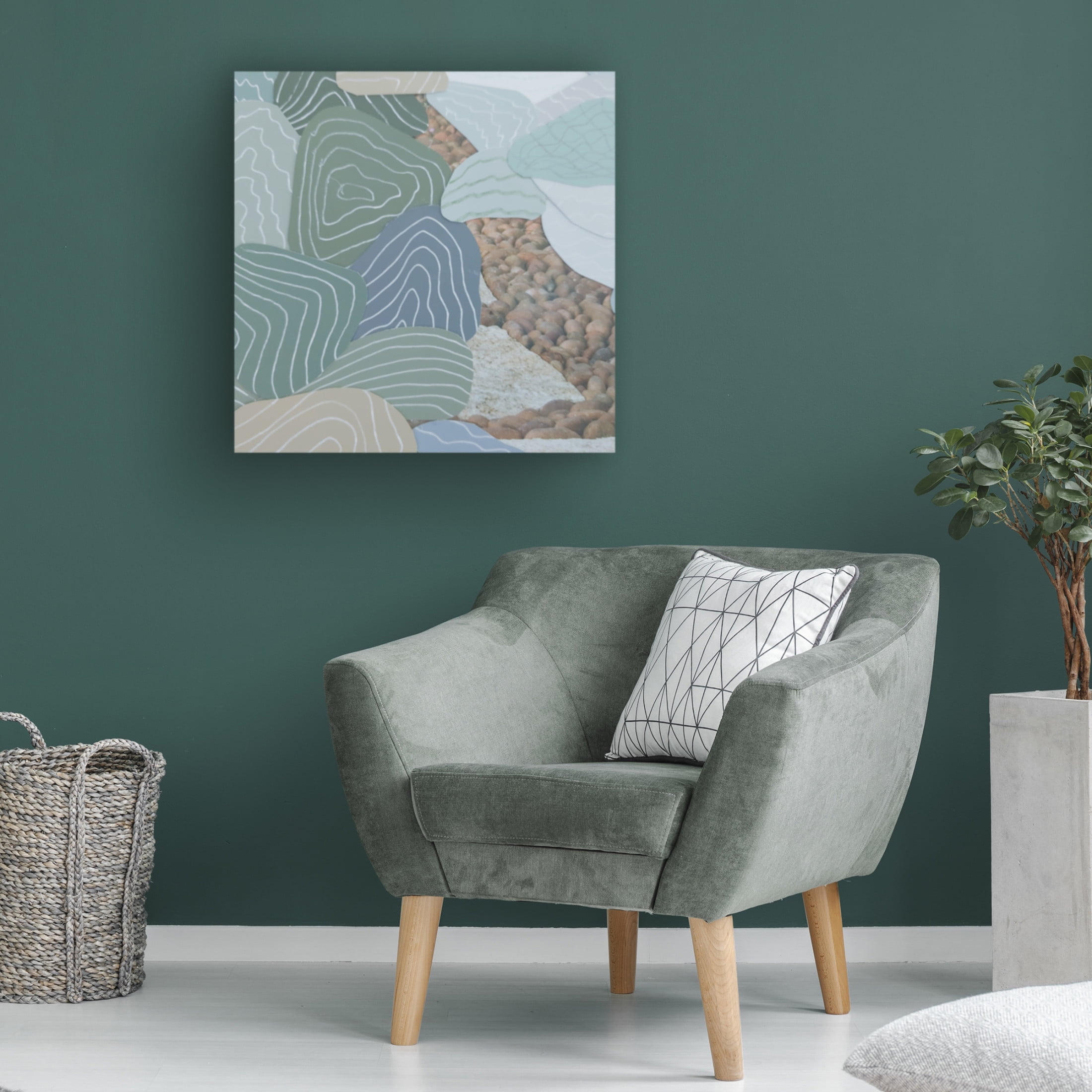 Trademark Fine Art Coco Good  Rice Paddies III Canvas Wall Art
