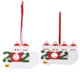 thumbnail image 2 of Survivors Family Ornaments,2PCS Personalized Family Members Xmas Tree Hanging Decor Christmas Tree Pendant Performance Driven, 2 of 14