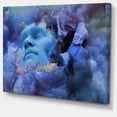 thumbnail image 2 of Jeu de Rêve Femme Dormant - Impression d'Art Mural Abstrait sur Toile, 2 of 4