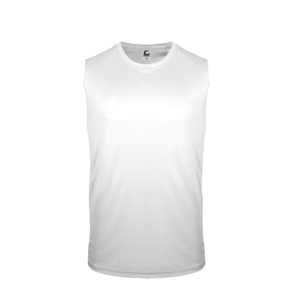 C2 Sleeveless Tee - White XS