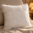 thumbnail image 3 of 3D Raised Pumpkin Throw Pillow Cover 18x18 Inch, Halloween Fall Plush Tufted Decorative Cushion Case for Sofa Couch Indoor Holiday Home Decoration, 3 of 8