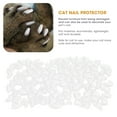 thumbnail image 4 of Soft Safe 100PCS Cat Nail Protector, Nail Cover, Anti Scratch For Cats Black,White, 4 of 8