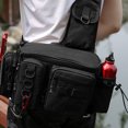 thumbnail image 5 of Bolso De Equipo De Pesca Bolsa de aparejos de pesca Crossbody Nylon deportes al aire libre Fish Gear cintura paquete (negro), 5 of 5