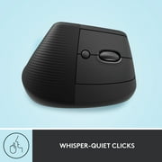 Logitech Lift Vertical Ergonomic Wireless Computer Mice
